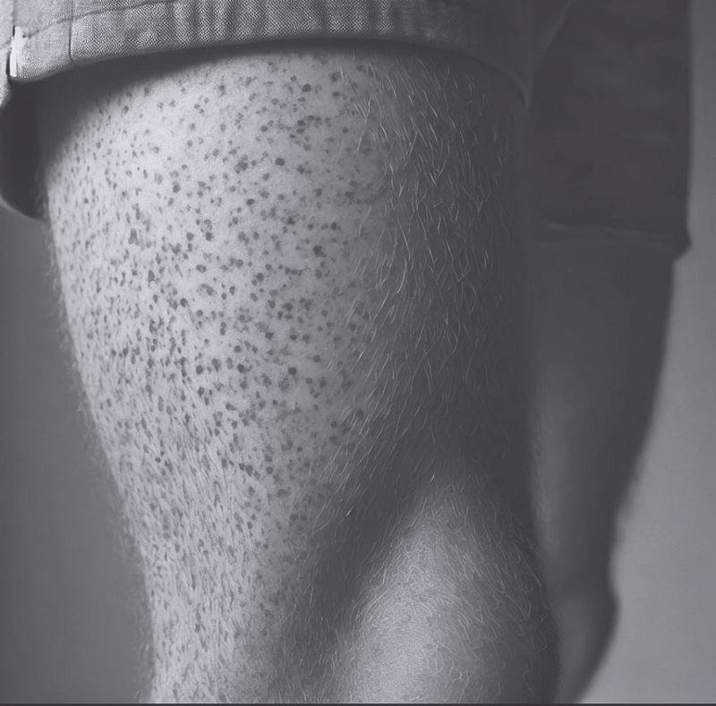 I don’t like your freckles