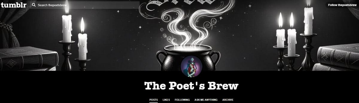 The Poet’s Brew Visual Diary is LIVE